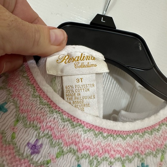 VGUC Rosalina smocked dress 3t - Picture 3 of 4